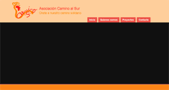 Desktop Screenshot of caminosur.org